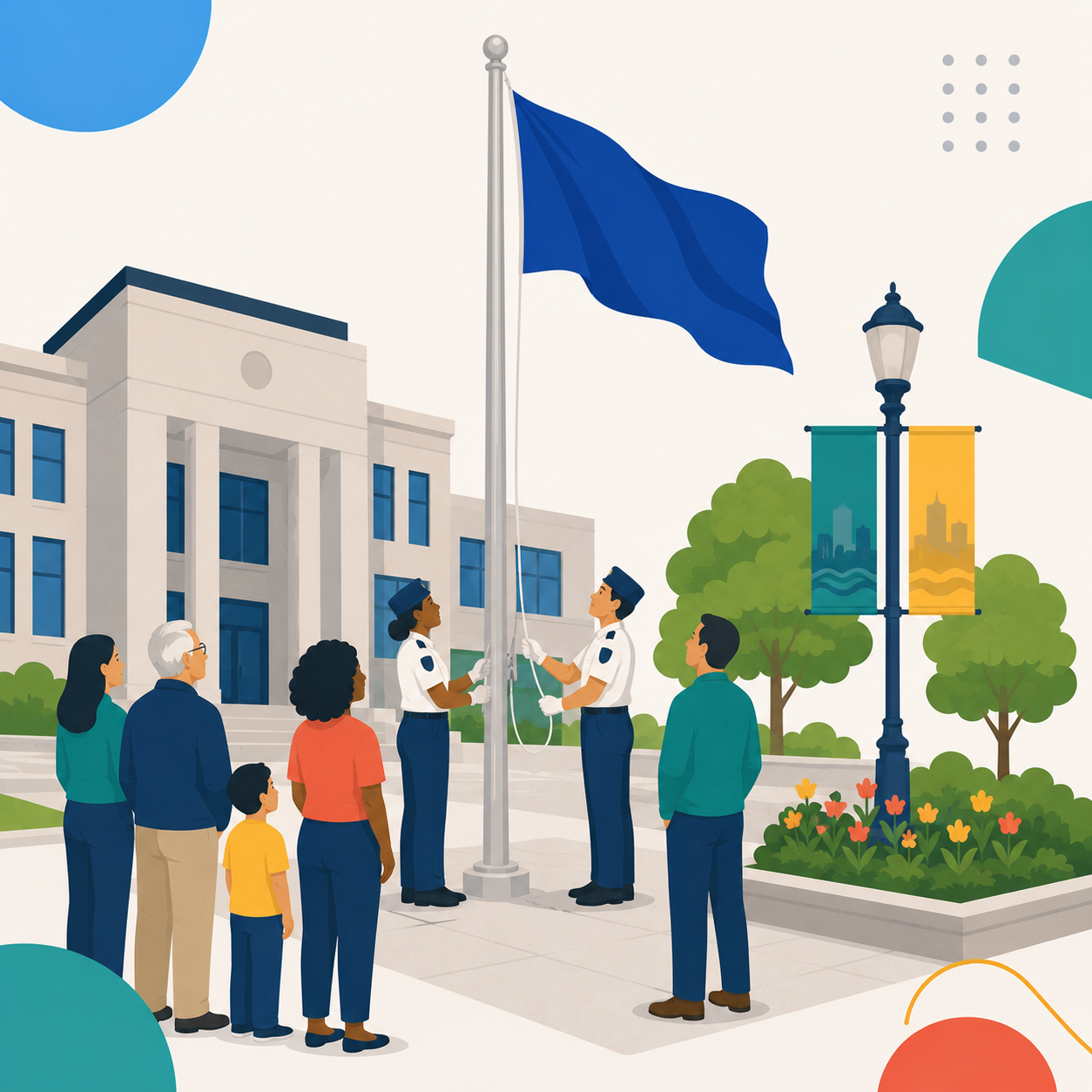 Flag Raisings and Cultural Celebrations